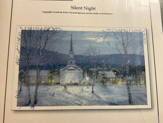 Pinot Stitch Silent Night cross stitch chart