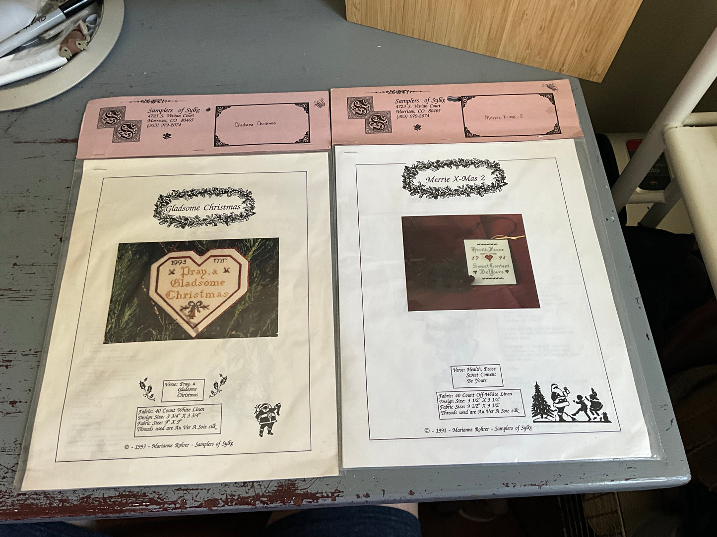 Samplers of Sylke choice cross stitch kits see pictures and variations
