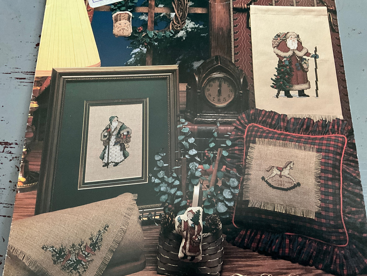 Leisure Arts Christmas Remembered Leaflet 508 counted cross stitch chart