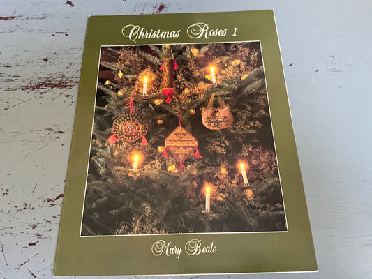 Mary Beale Christmas Roses I Vintage 1989 Counted Cross Stitch Chart