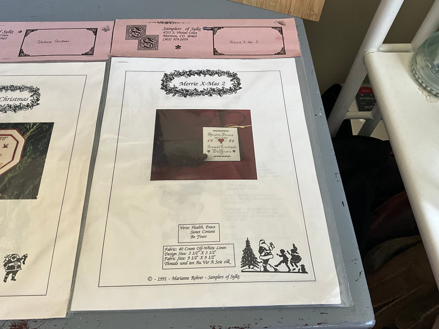 Samplers of Sylke choice cross stitch kits see pictures and variations