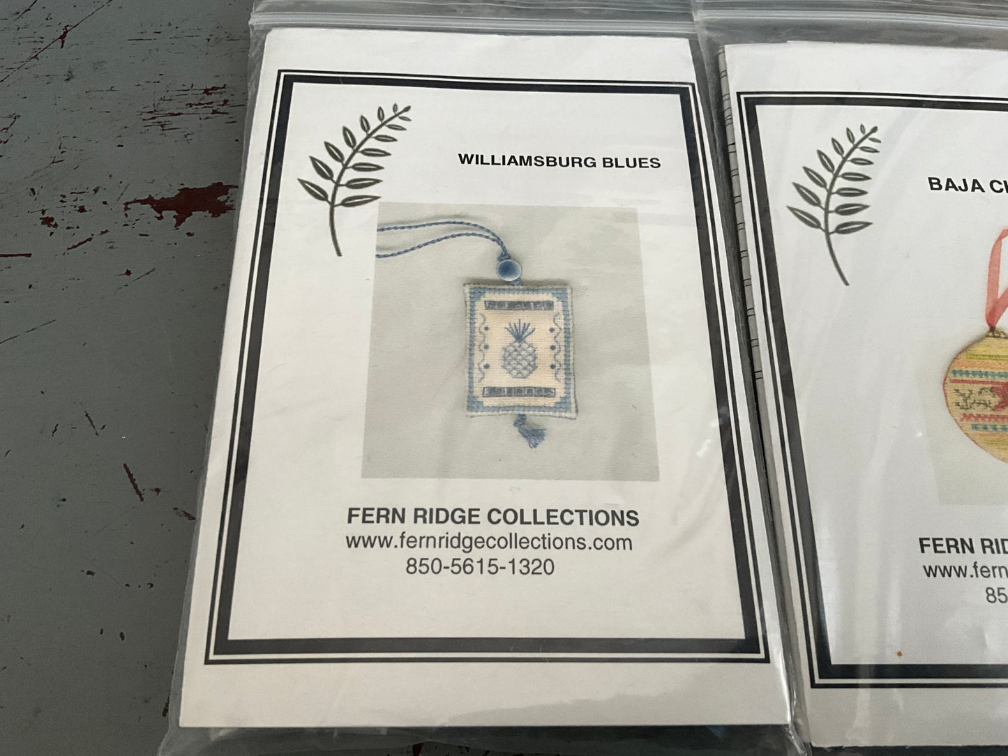 Fern Ridge Collection choice needlecraft ornament kits see pictures and variations