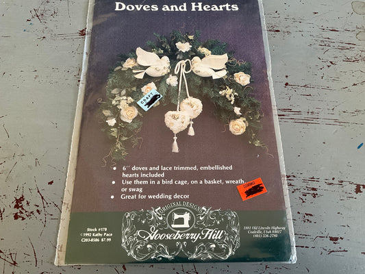 Gooseberry Hill Doves and Hearts craft pattern