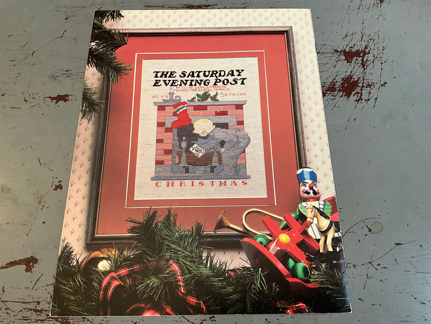 The Saturday Evening Post Christmas Cross Stitch chart