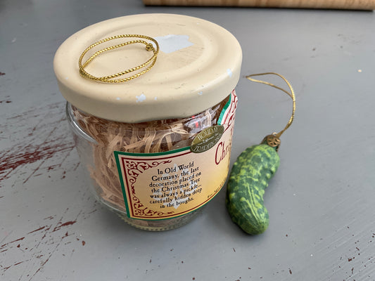 The Christmas Pickle Jar Christmas holiday ornament