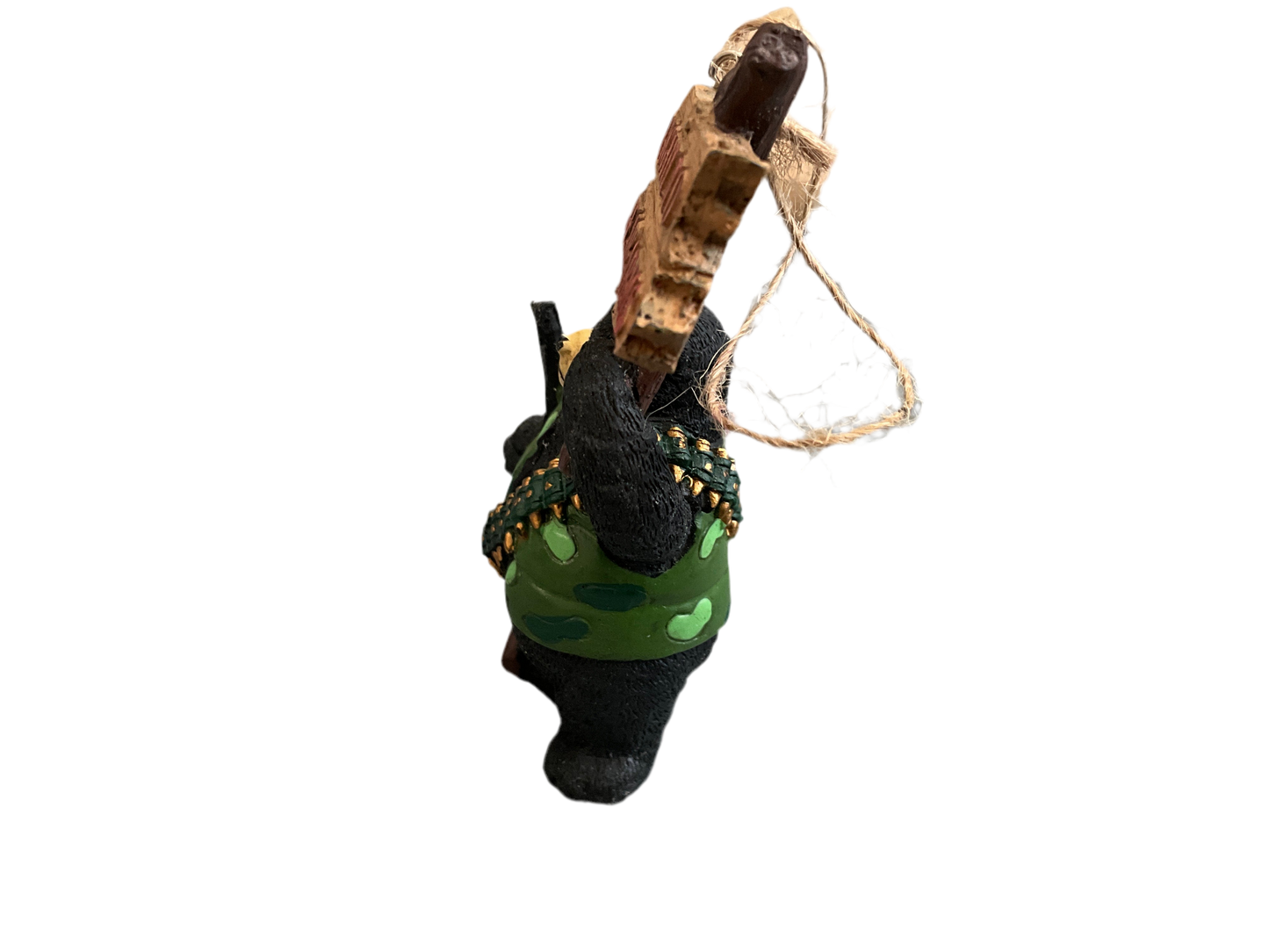 RIGHT TO BEAR ARMS Bear with guns & ammunition belt Christmas holiday ornament