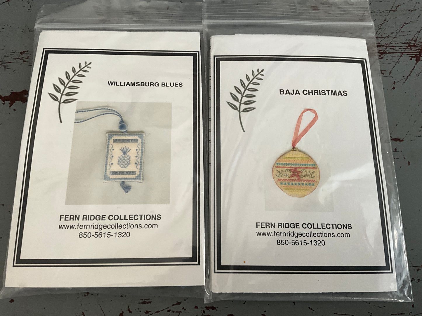 Fern Ridge Collection choice needlecraft ornament kits see pictures and variations