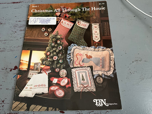 T&N Designs Christmas All Through The House Book 1 counted cross stitch chart