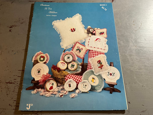 Norma J Designs Christmas is for Children Book 4 counted cross stitch chart