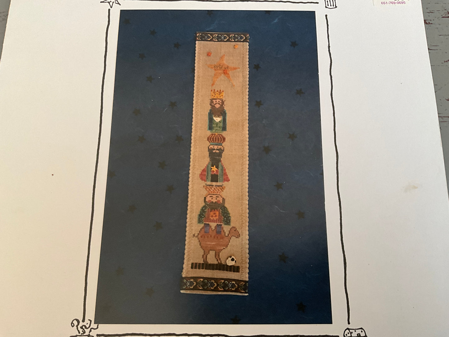 Fanci That The Kings Number 198 counted cross stitch chart