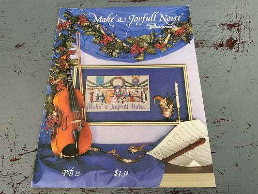 Puckerbush Make A Joyful Noise PB22 counted cross stitch chart