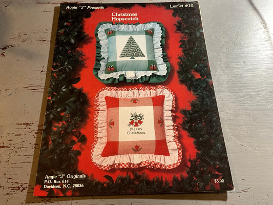 Aggie J Designs Christmas Hopscotch Leaflet #10 counted cross stitch chart