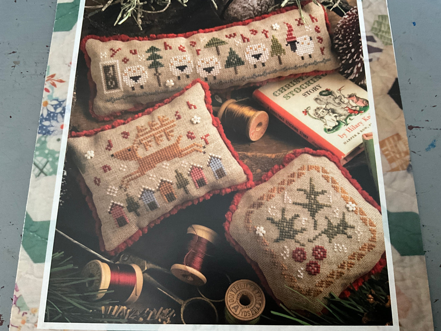 Lizzie Kate Flora Mc Sample’s 2016 Treats #177 counted cross stitch chart
