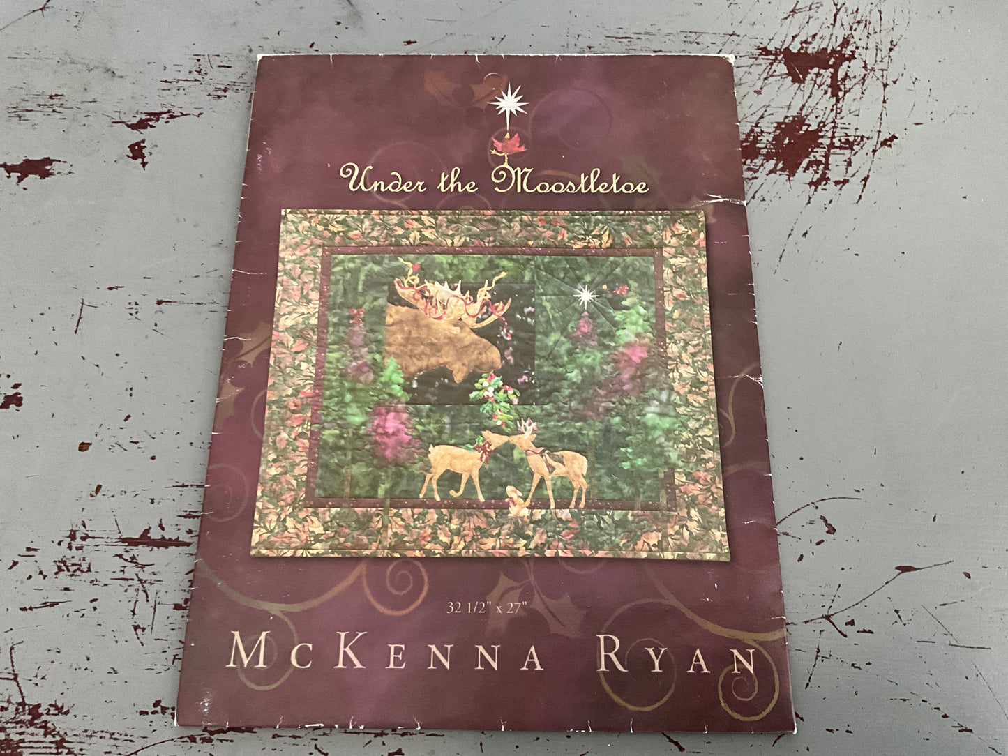McKenna Ryan Under the Mistletoe quilt pattern