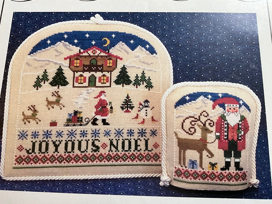 The Needles Notion Christmas Chalet cross stitch chart