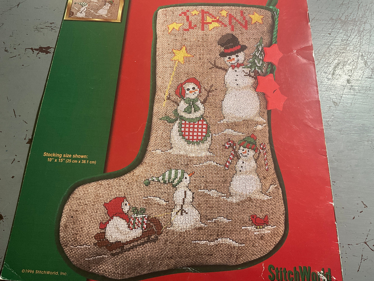 Stitch World X-Stitch SnoFolks 03-152L counted cross stitch chart*