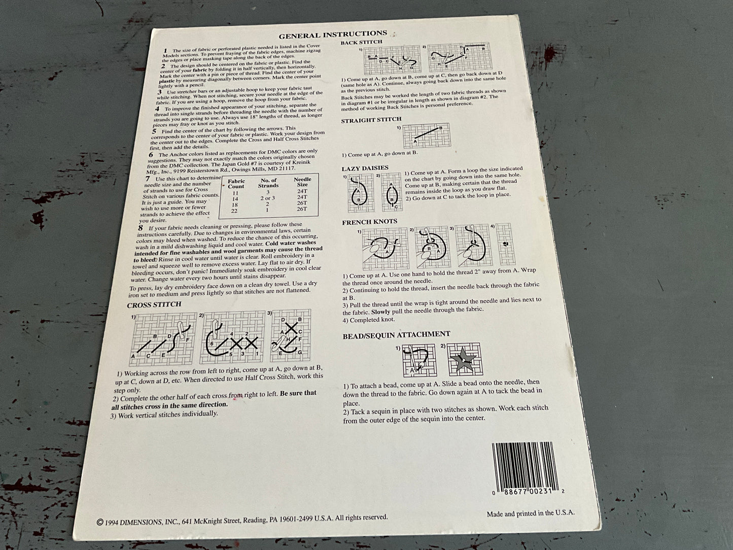 Dimensions Santa Bears 231 cross stitch chart