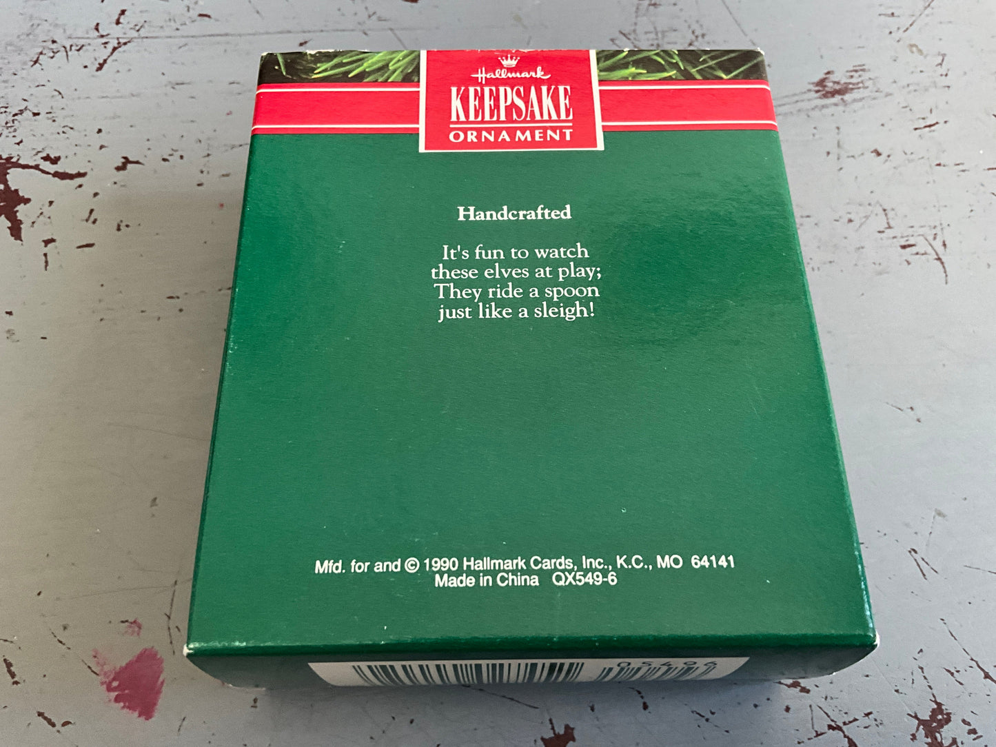 Hallmark Spoon Rider 1990 Keepsake Ornament QX549-6