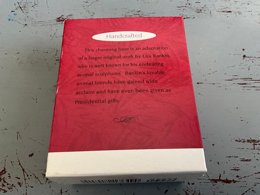 Hallmark Lou Rankin Bear 1995 Keepsake Ornament QX4069