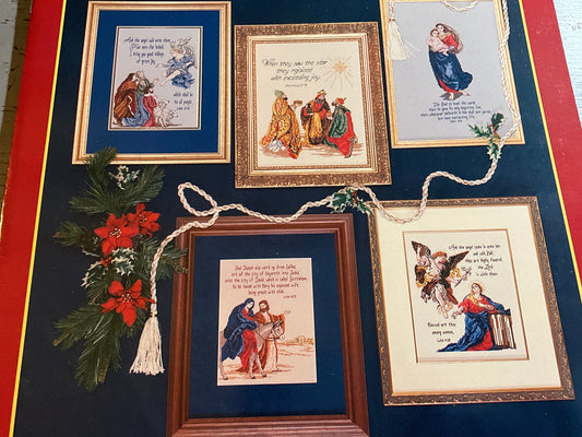Jeanette Crews Designs Words To Live By Christmas Stories counted cross stitch chart
