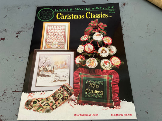 Cross My Heart Christmas Classics CSB-89 counted cross stitch chart