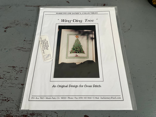 Marilyn and Jackie’s…Collectibles Wing-Ding Tree counted cross stitch chart