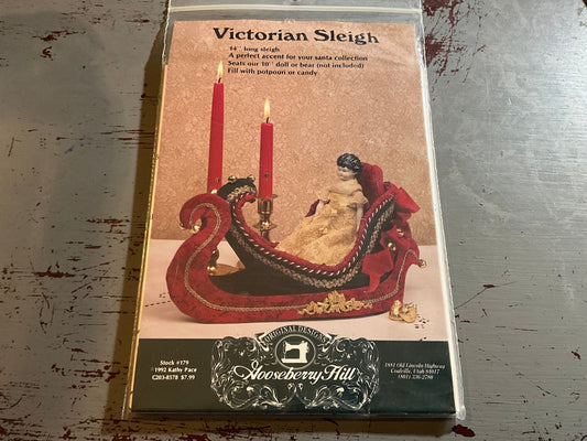 Gooseberry Hill Victorian Sleigh craft pattern