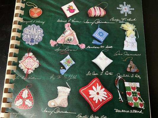 The Embroiderers’ Guild of America Ornament Booklet spiral bound chart book