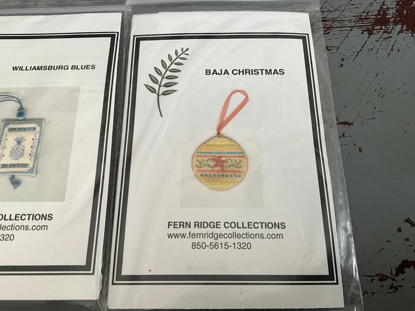 Fern Ridge Collection choice needlecraft ornament kits see pictures and variations