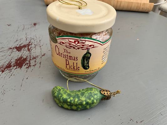 The Christmas Pickle Jar Christmas holiday ornament