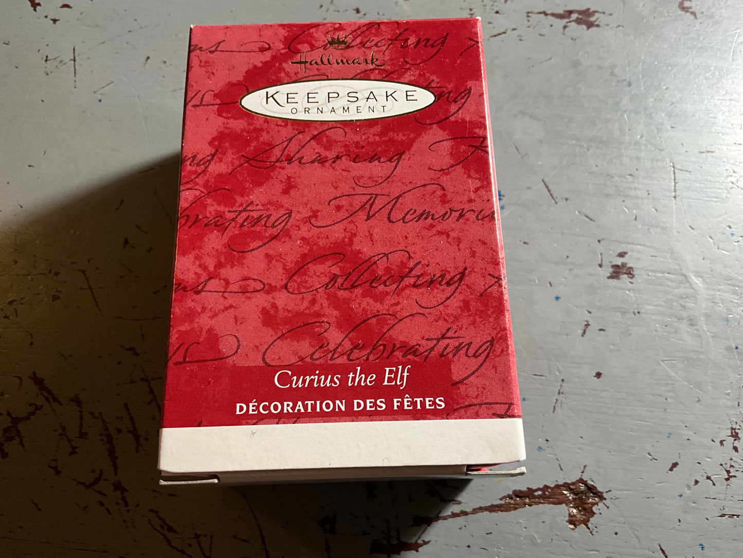 Hallmark Curious the Elf 2001 Keepsake Ornament PR2318