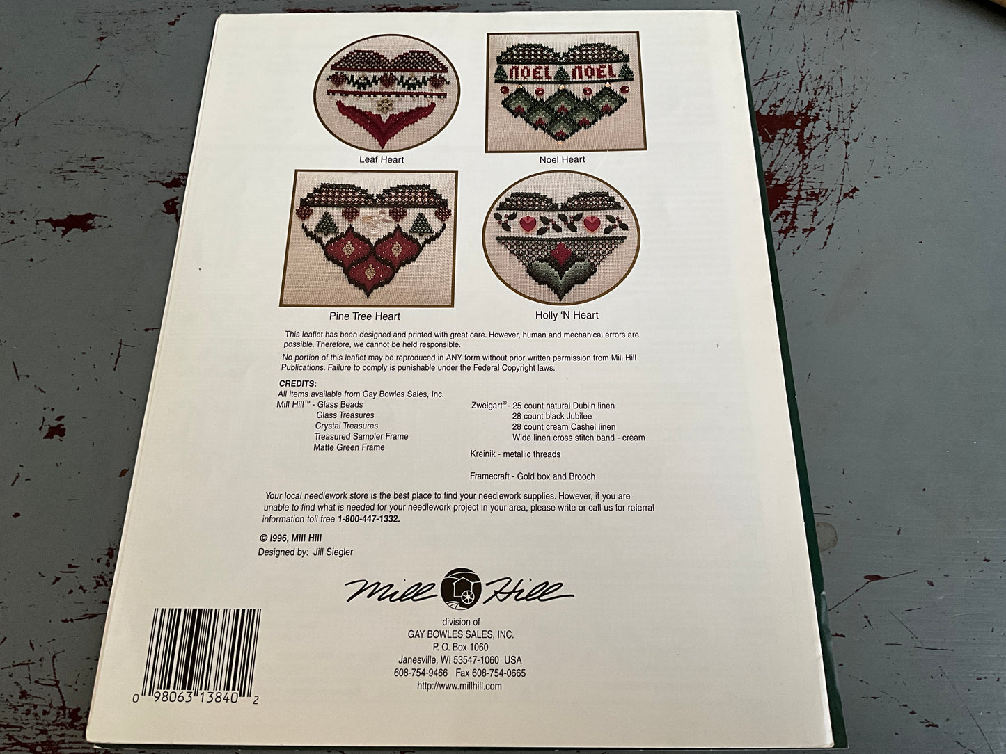 Mill Hill Choice Holiday Season Counted Cross Stitch Charts See Variations*