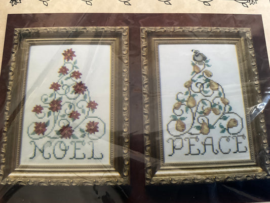 Waxing Moon Designs Swirly Trees 161 cross stitch chart