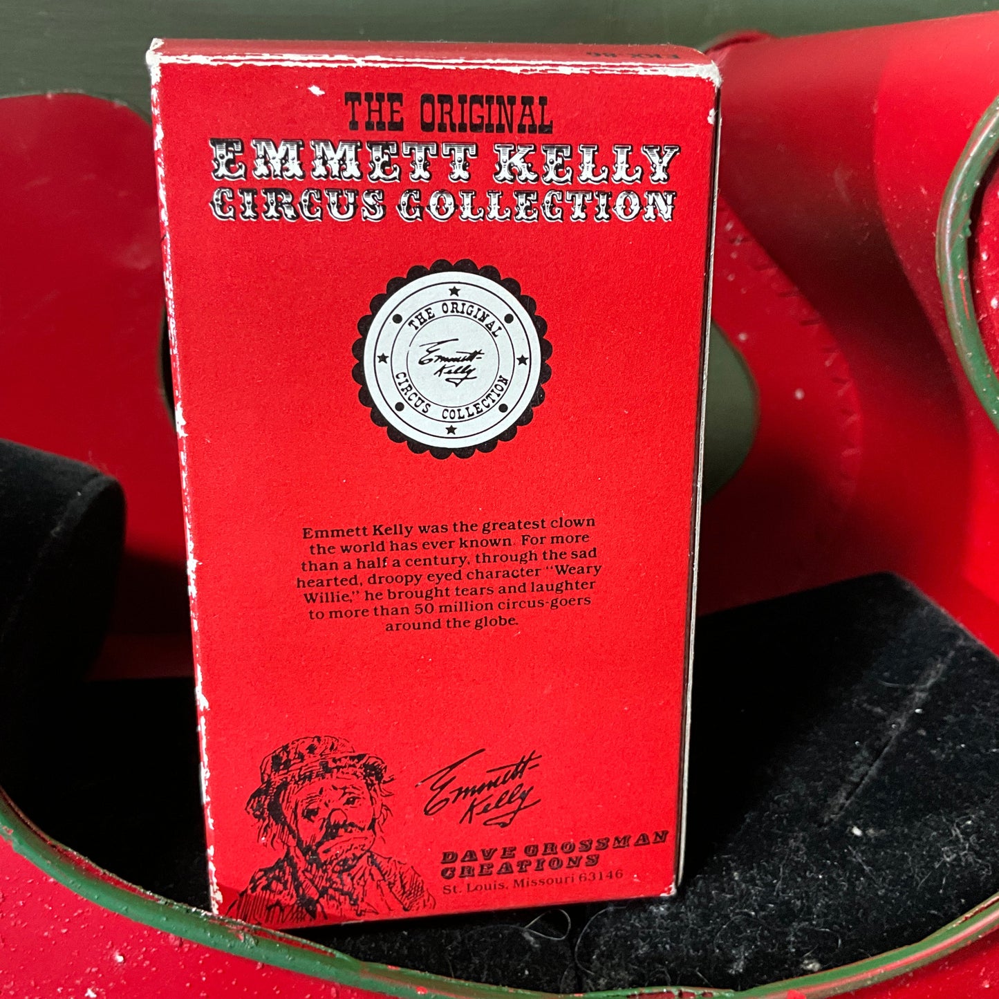 Emmett Kelly The Original Circus Collection Dave Grossman Creations vintage collectible figurine