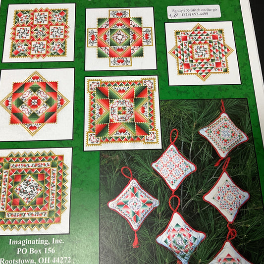 Imaginatting Quilt Ornaments 2640 vintage 2009 Pamela Kellogg quilting design booklet