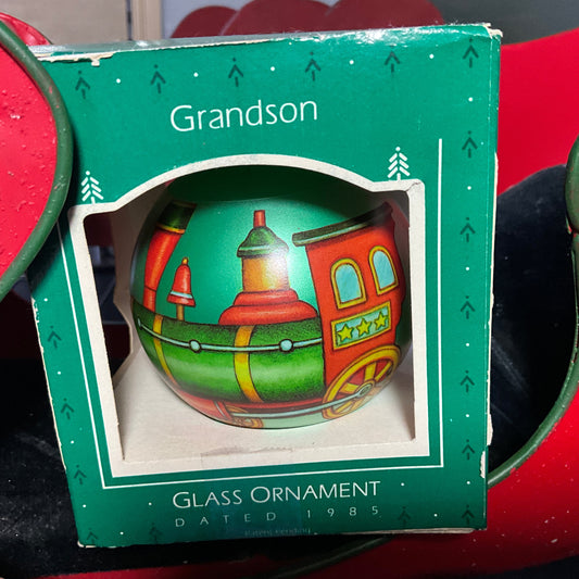 Hallmark Grandson Dated 1985 Keepsake Ornament QX262-2