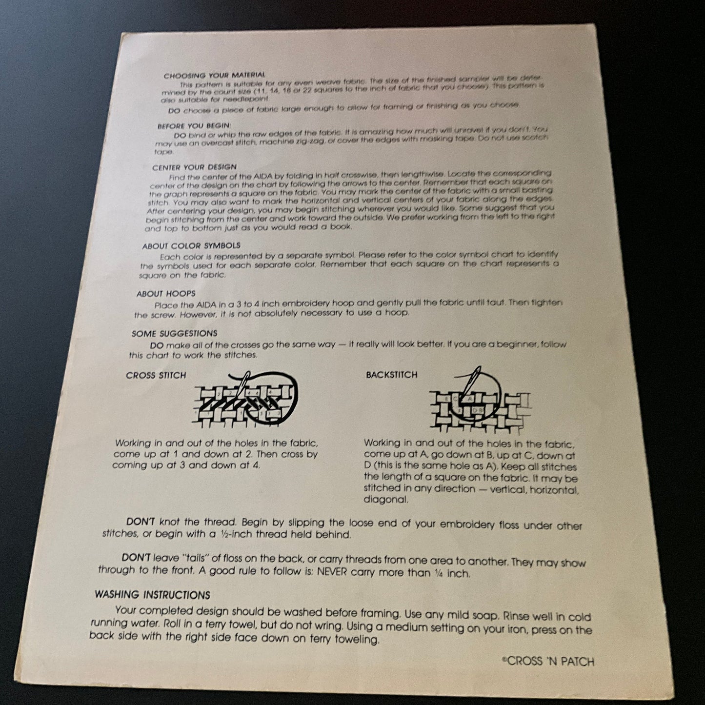 Cross 'N Patch choice Christmas vintage counted cross stitch charts see pictures and variations*