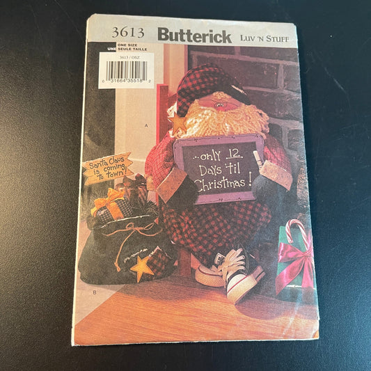 Santa Claus choice doll and or applique patterns see pictures and variations*