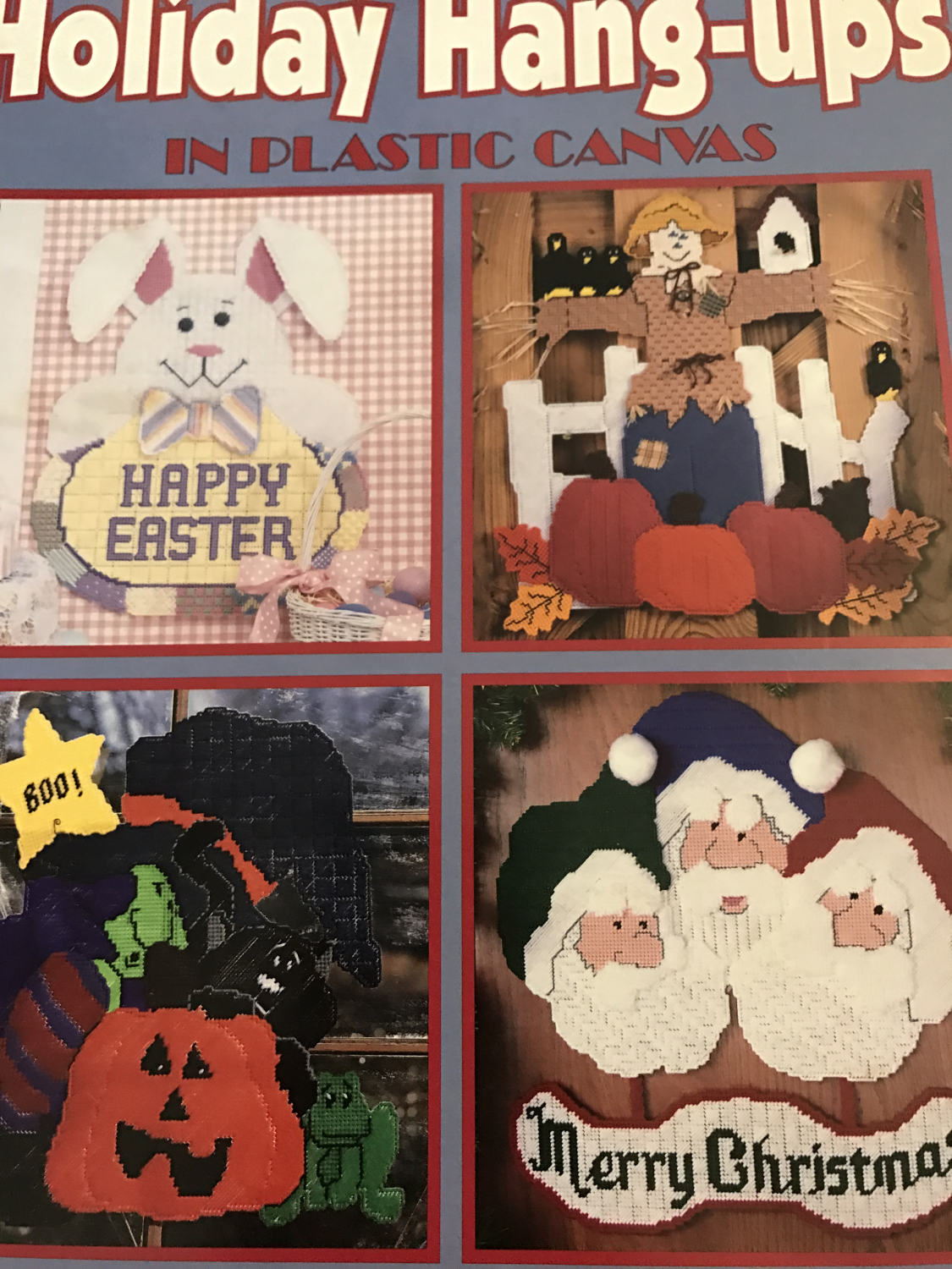 Leisure Arts Holiday Hang-Ups in Plastic Canvas