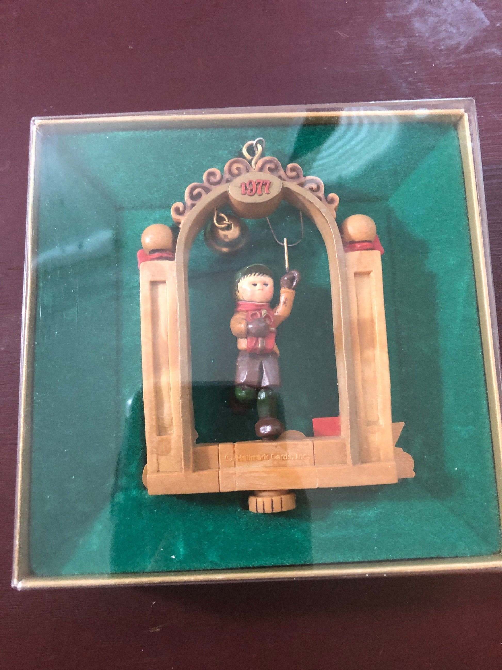 Hallmark, Bellringer Twirl About, Dated 1977, Keepsake Ornament, QX1922*  *Handcrafted Ornament