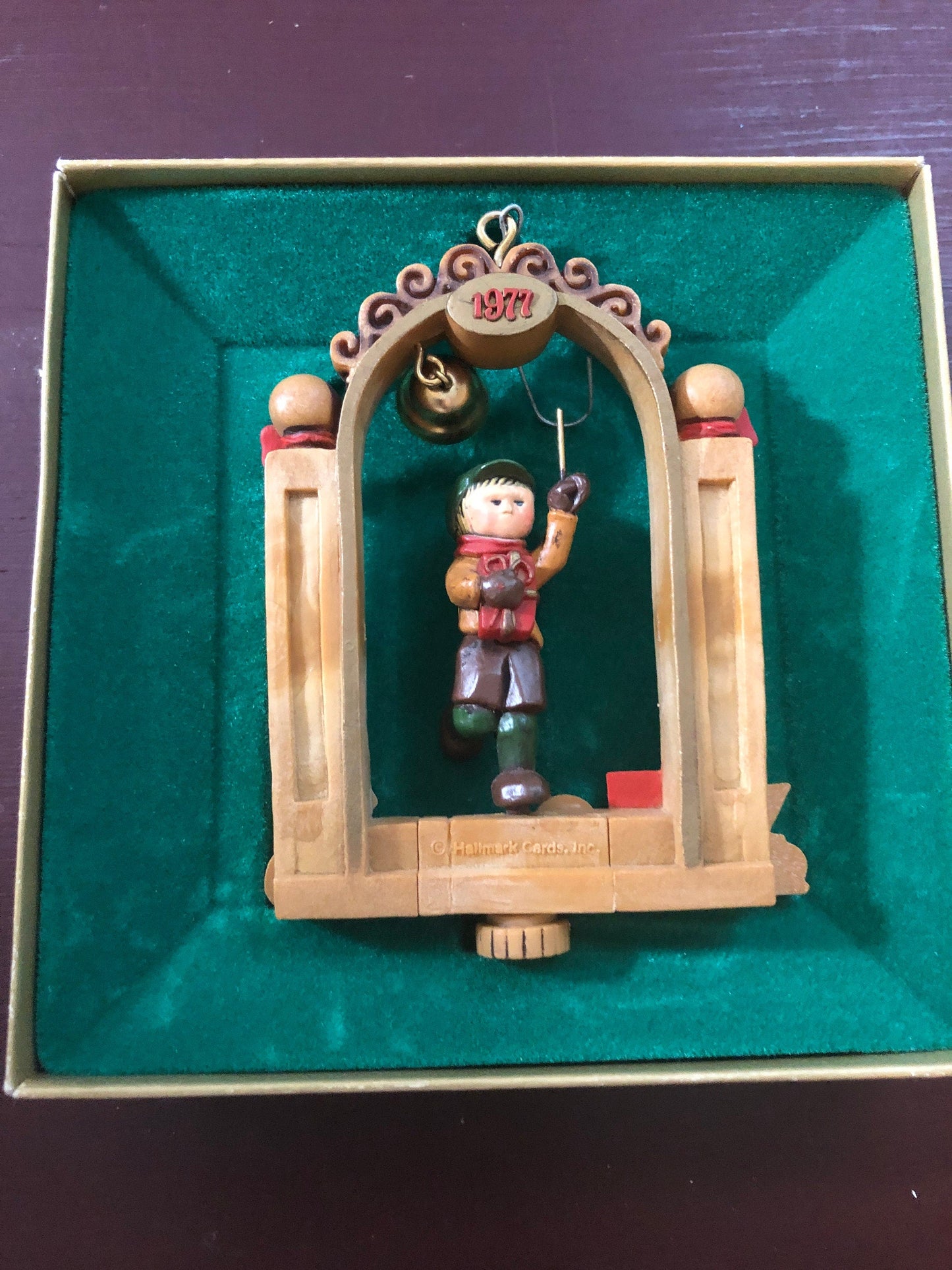 Hallmark, Bellringer Twirl About, Dated 1977, Keepsake Ornament, QX1922*  *Handcrafted Ornament