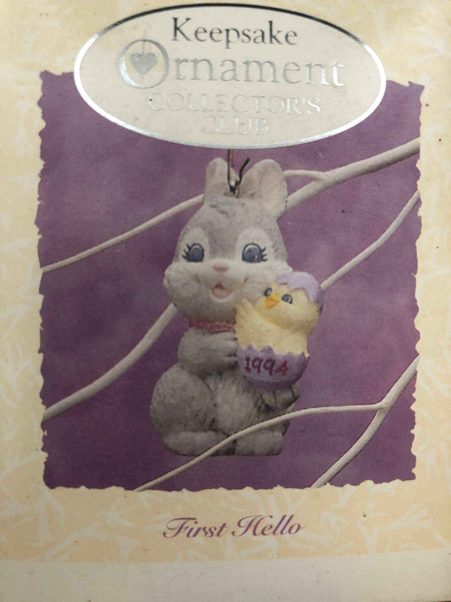 Hallmark, Collection of 6, Keepsake Vintage Collectible Easter Ornaments Includes...*