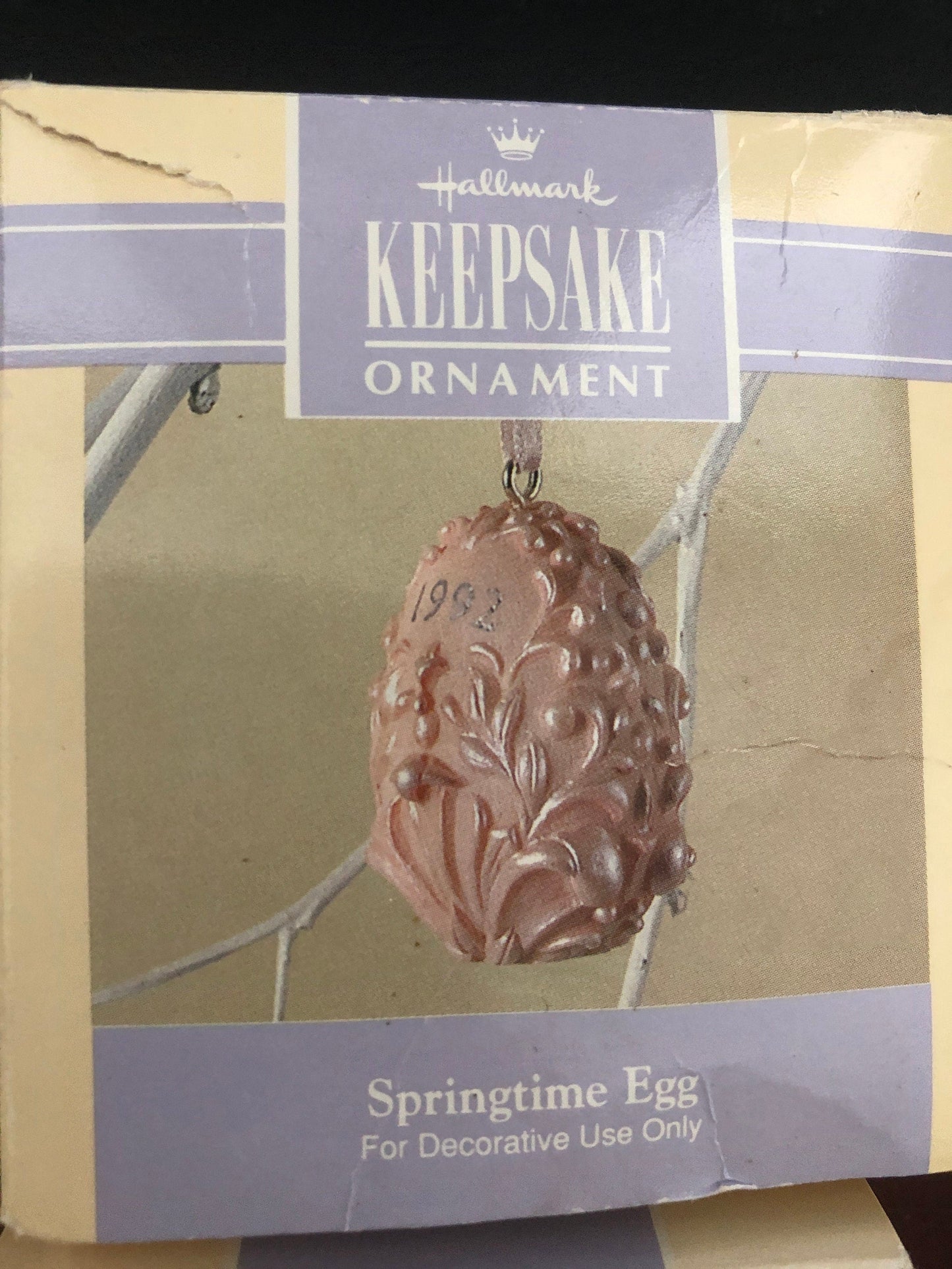 Hallmark, Collection of 6, Keepsake Vintage Collectible Easter Ornaments Includes...*
