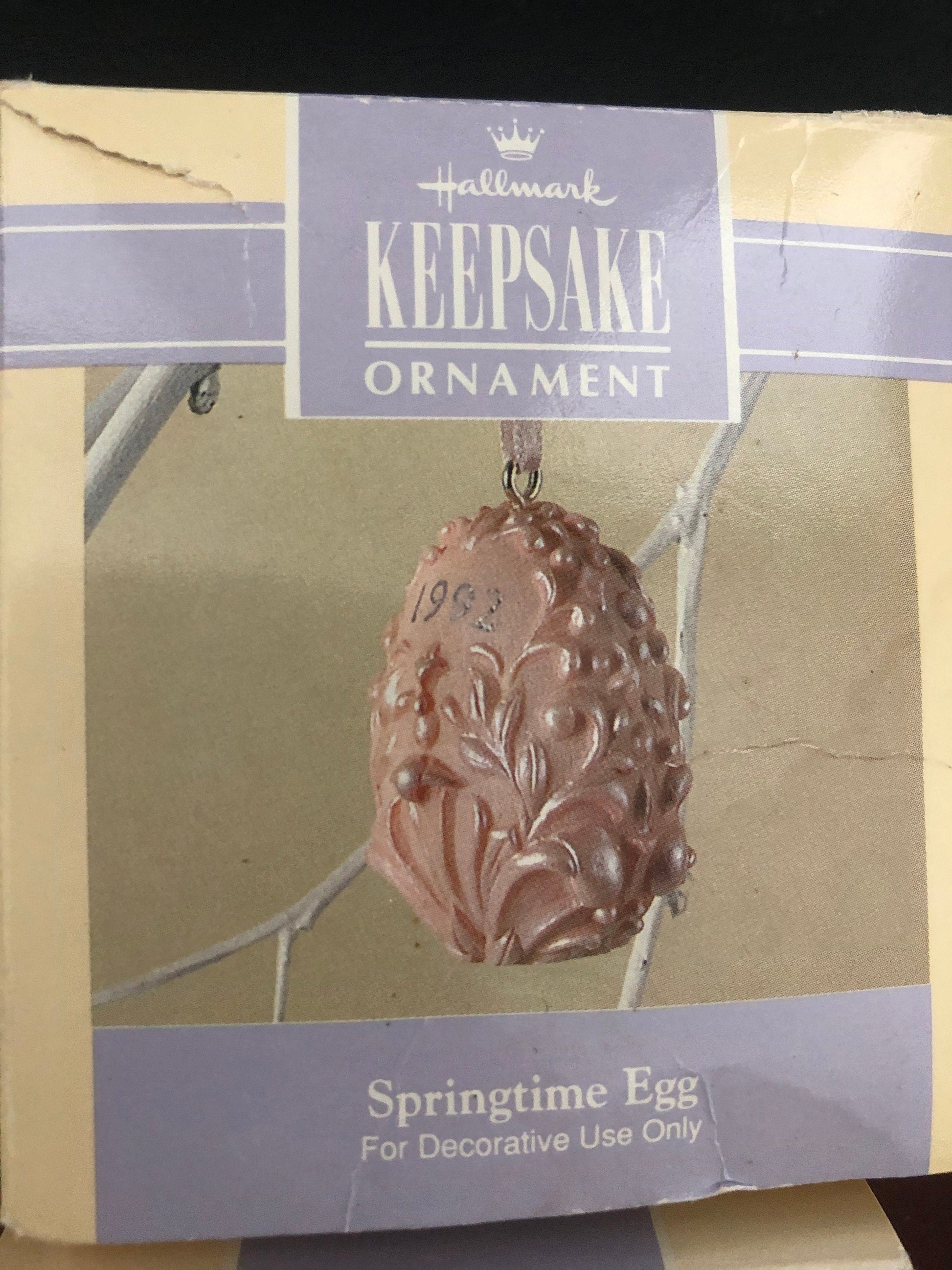 Hallmark, Collection of 6, Keepsake Vintage Collectible Easter Ornaments Includes...*