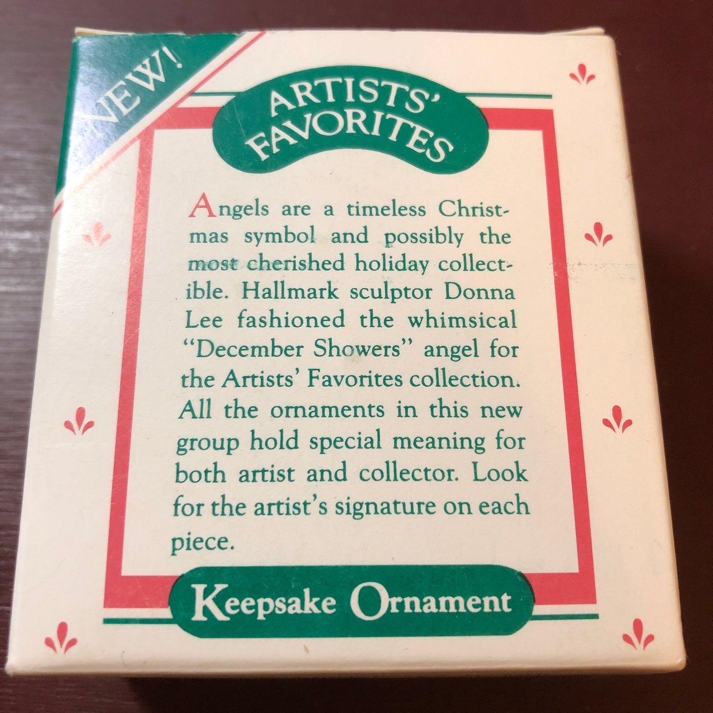 Hallmark, December Showers, Vintage 1987, Keepsake Ornament, QX4487*