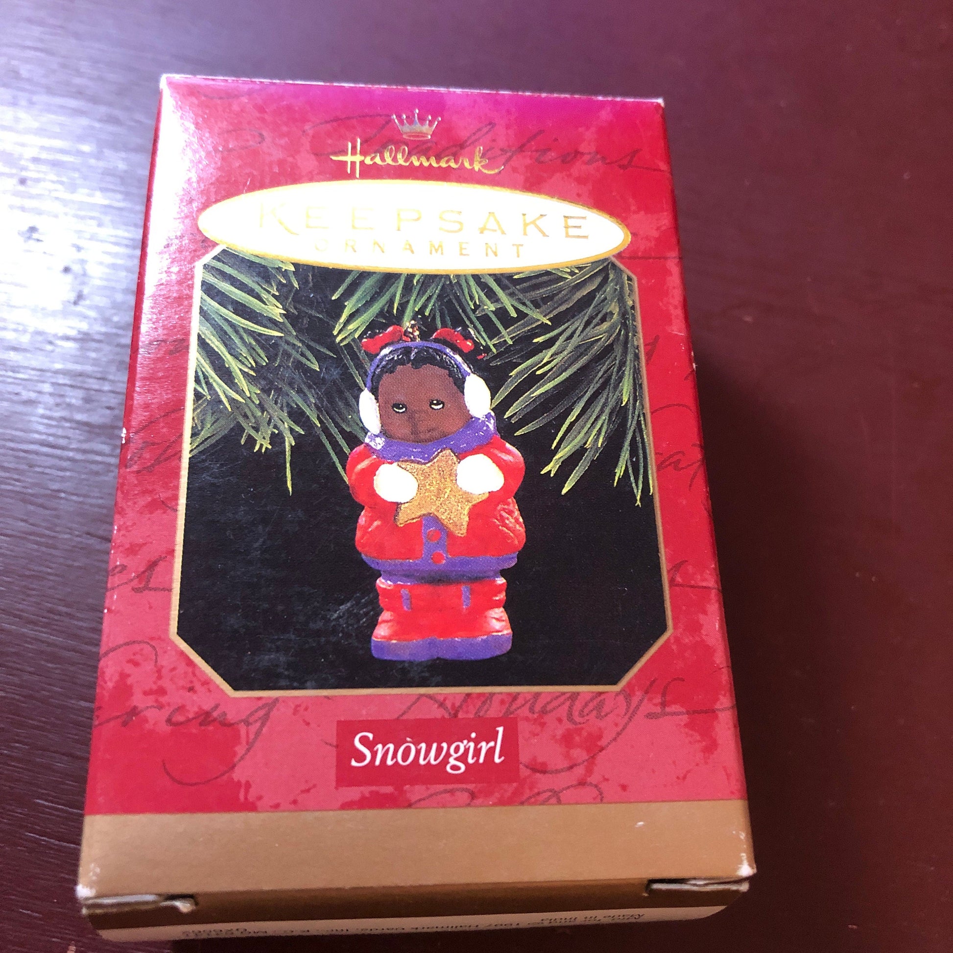 Hallmark, Snowgirl, Dated 1997, Keepsake Ornament, QX6562*