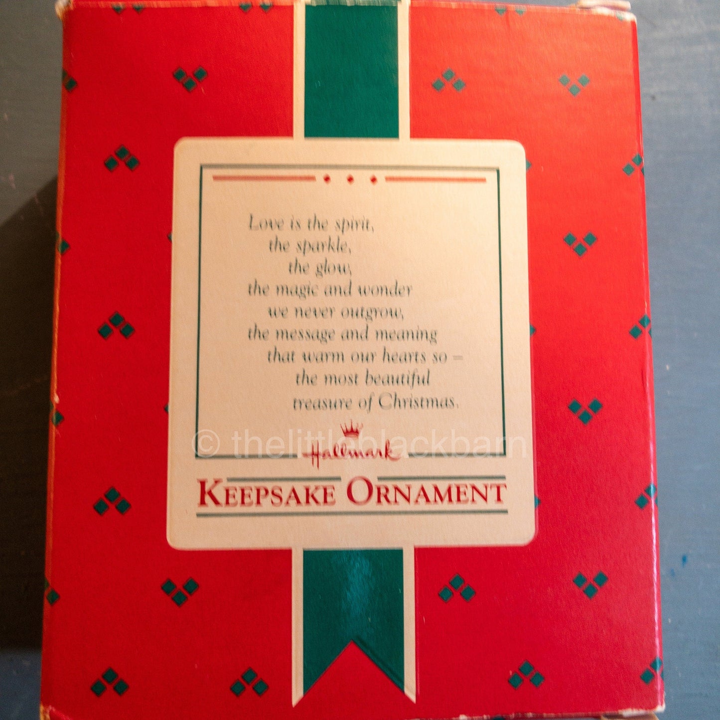 Hallmark, Heart Full Of Love, Bone China, Vintage 1984, Keepsake Ornament, QX4434