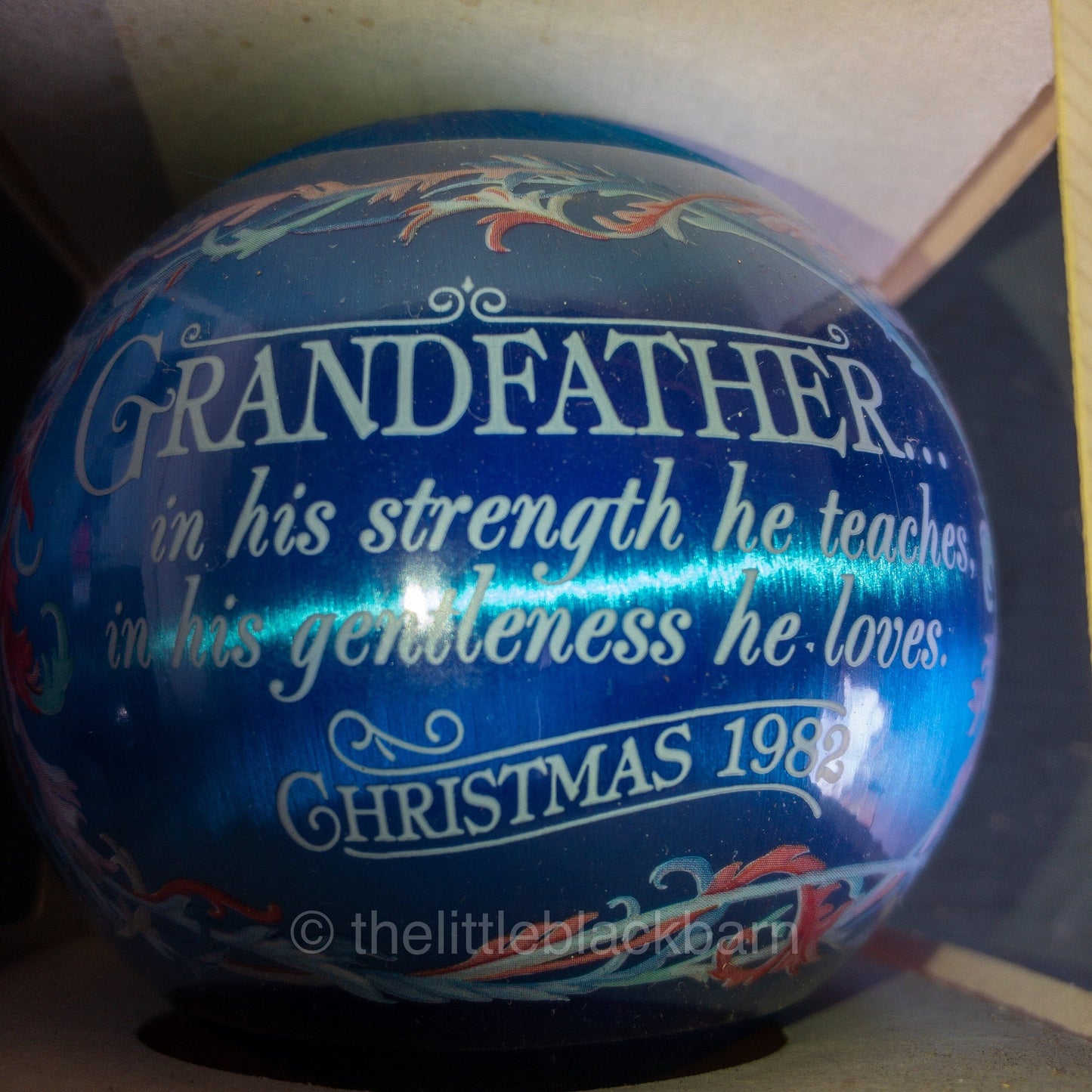 Hallmark Keepsake, Grandfather, Vintage 1982 Ornament, QX2076*