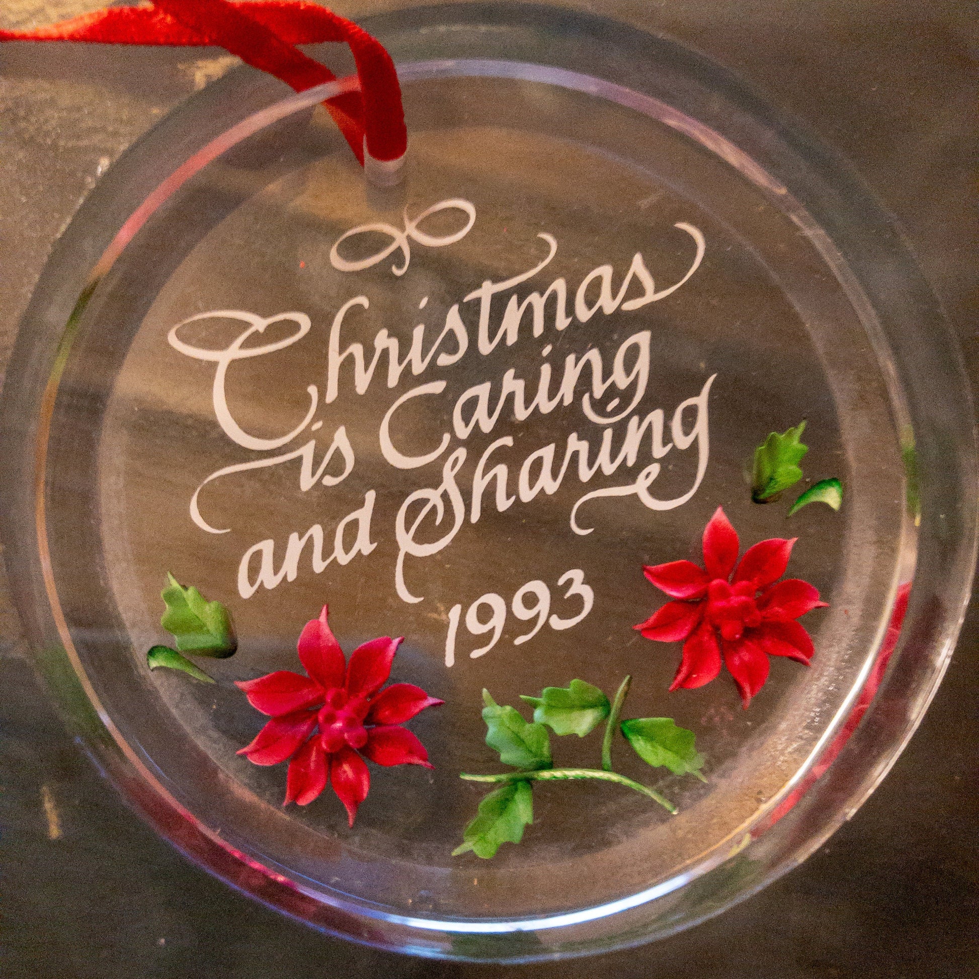 Carlton Cards, Flower Of The Season, Vintage Heirloom  Collection Ornament