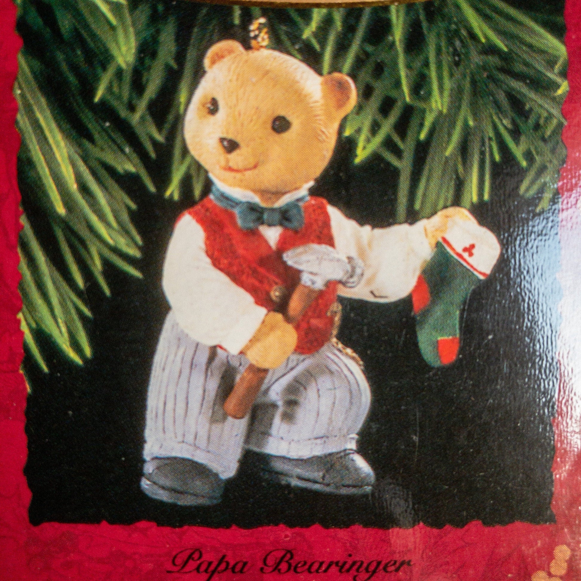 Hallmark, The Bearingers of Victoria Circle, Set of 3 Vintage 1993, Keepsake Ornaments*